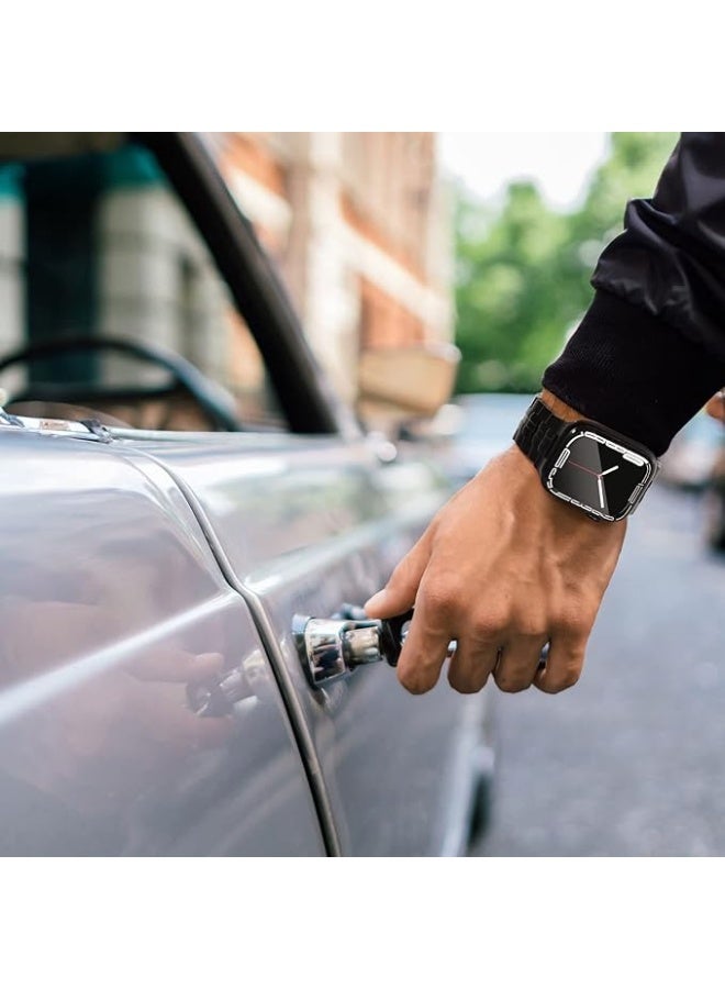 حزام الفولاذ المقاوم للصدأ ، مناسب لأحزام الساعة ، حزام معدني ، مع مشبك قابل للطي - Image 5